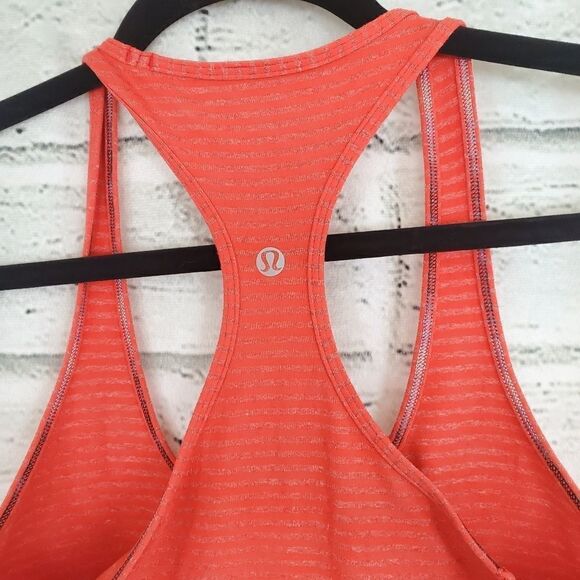 Lululemon cool tanktop red striped - Picture 7 of 8